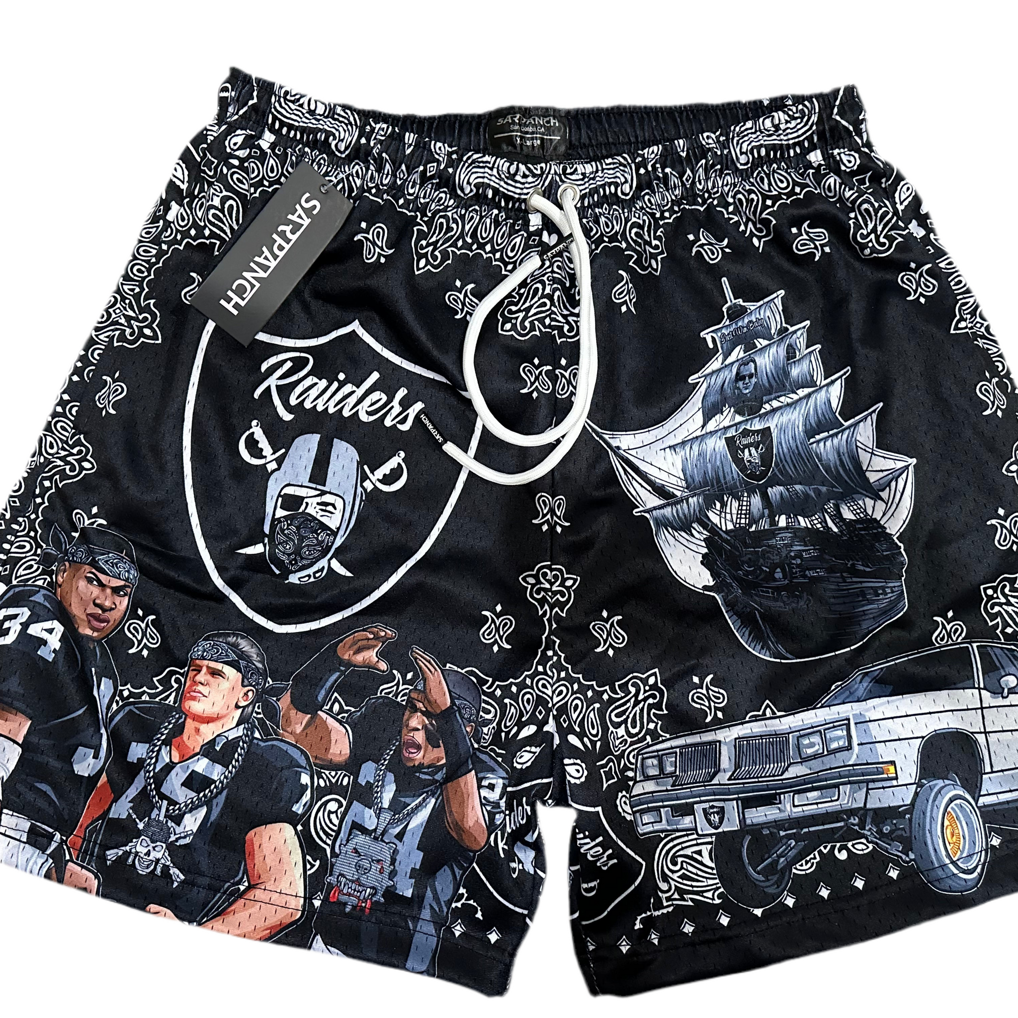 Raider Nation Mesh Shorts