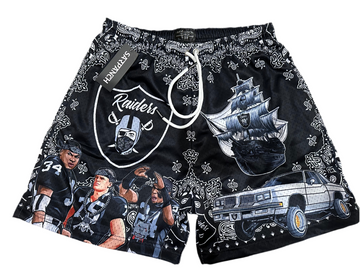 Raider Nation Mesh Shorts