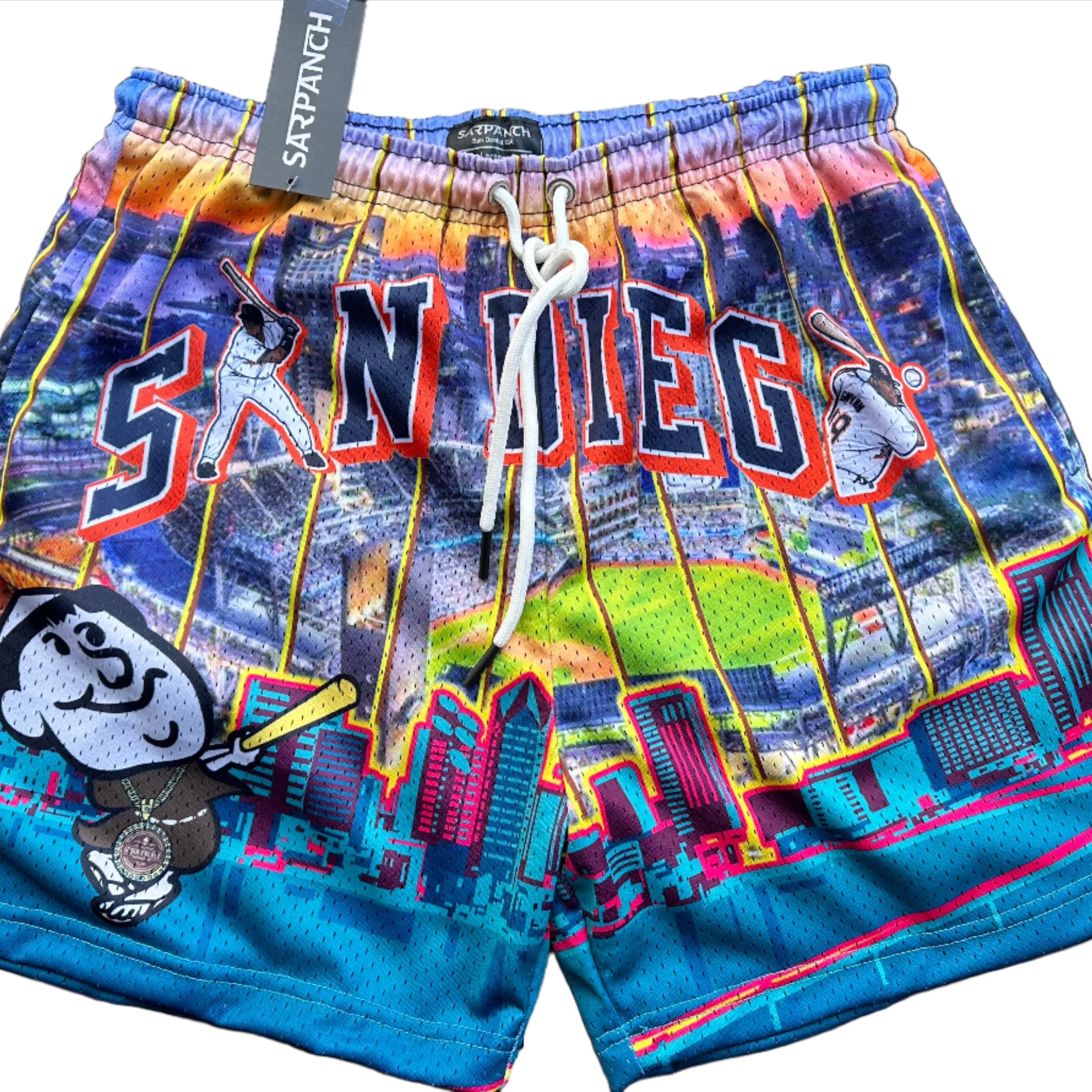San Doaba Papi's Mesh Shorts