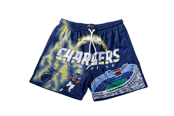 SD Chargers Mesh Shorts